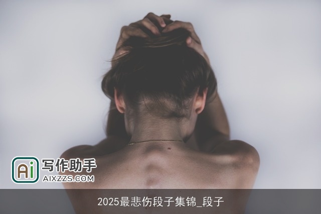 2025最悲伤段子集锦_段子