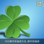 2025新年祝福语大全_新年祝福语