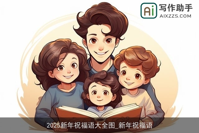 2025新年祝福语大全图_新年祝福语