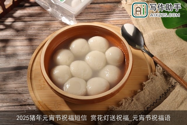 2025猪年元宵节祝福短信 赏花灯送祝福_元宵节祝福语