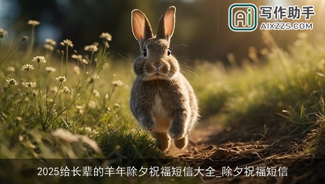 2025给长辈的羊年除夕祝福短信大全_除夕祝福短信