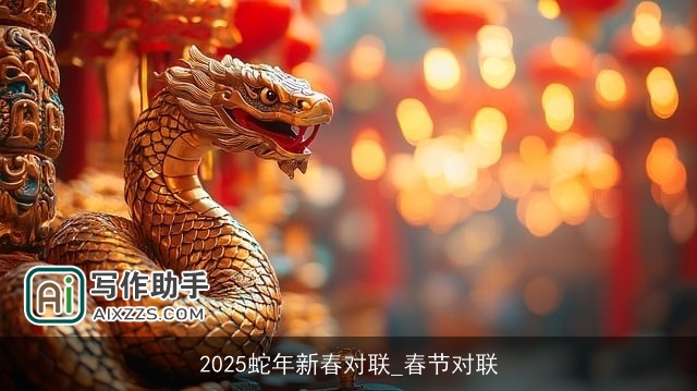 2025蛇年新春对联_春节对联