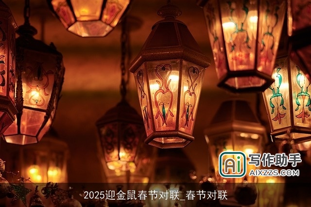 2025迎金鼠春节对联_春节对联
