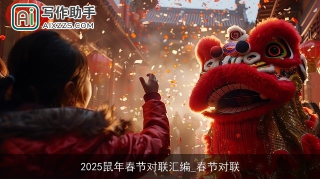 2025鼠年春节对联汇编_春节对联