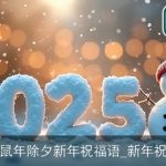 2025鼠年除夕新年祝福语_新年祝福语