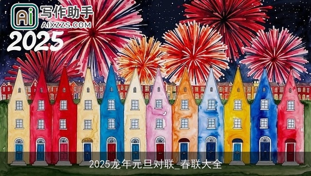 2025龙年元旦对联_春联大全