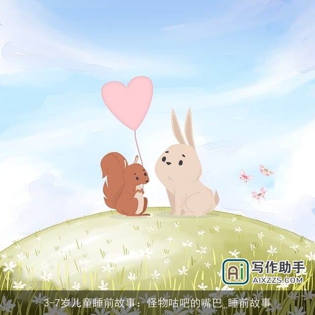 3-7岁儿童睡前故事：怪物咕吧的嘴巴_睡前故事