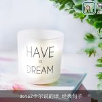 dota2卡尔说的话_经典句子