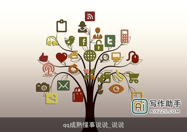 qq成熟懂事说说_说说