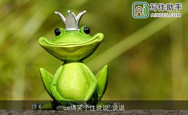 qq搞笑个性说说_说说