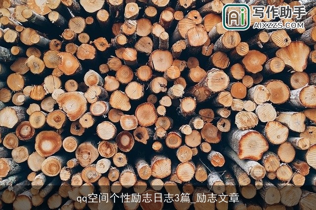 qq空间个性励志日志3篇_励志文章