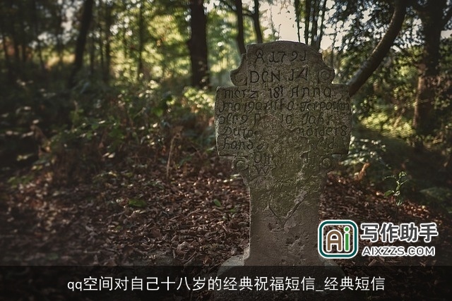 qq空间对自己十八岁的经典祝福短信_经典短信