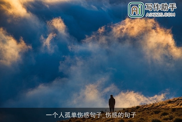 一个人孤单伤感句子_伤感的句子