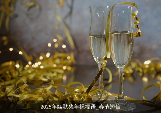 2025年幽默猪年祝福语_春节短信