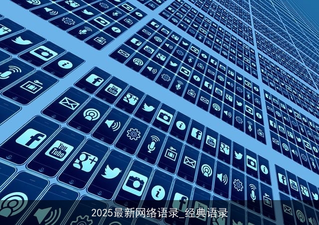 2025最新网络语录_经典语录
