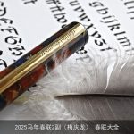 2025马年春联2副（梅庆龙）_春联大全