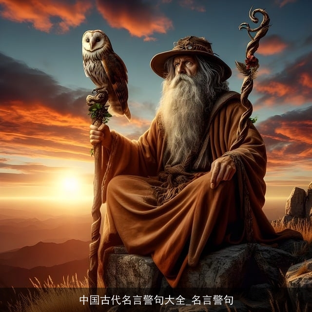 中国古代名言警句大全_名言警句