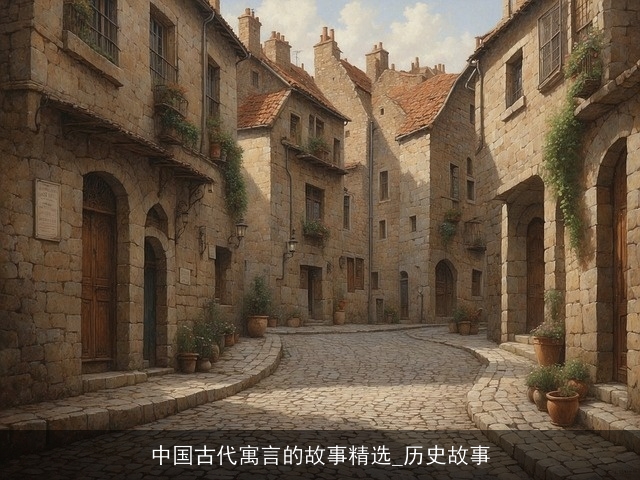 中国古代寓言的故事精选_历史故事