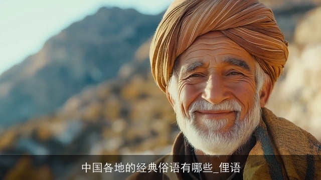 中国各地的经典俗语有哪些_俚语