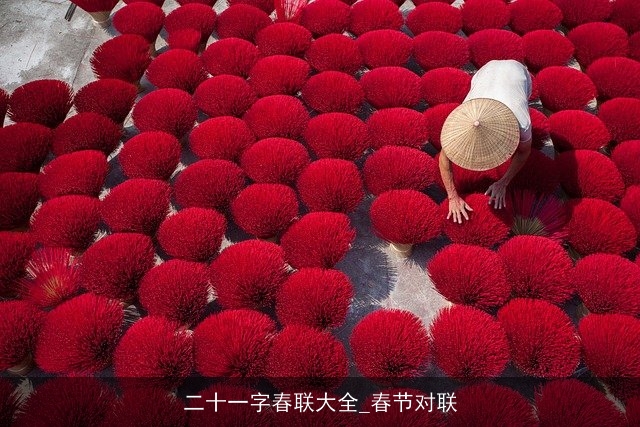 二十一字春联大全_春节对联