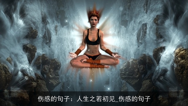 伤感的句子：人生之若初见_伤感的句子