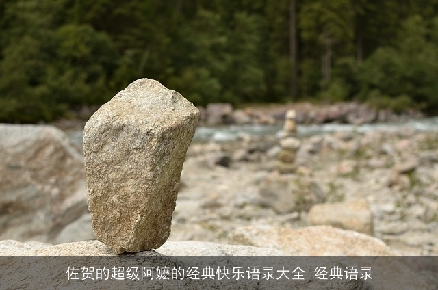 佐贺的超级阿嬷的经典快乐语录大全_经典语录