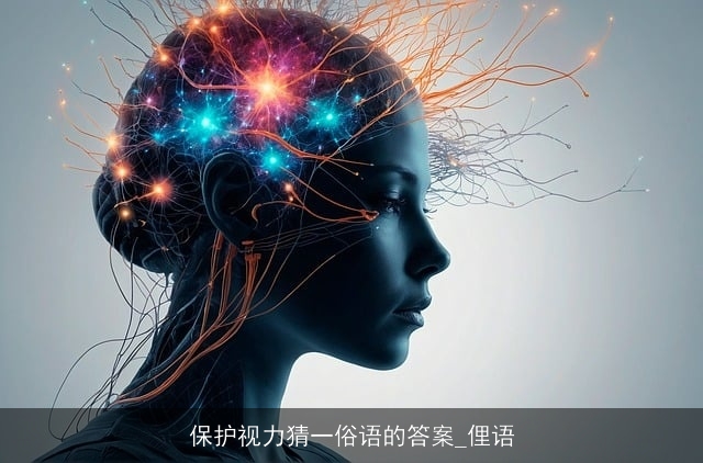 保护视力猜一俗语的答案_俚语