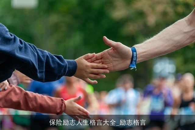 保险励志人生格言大全_励志格言
