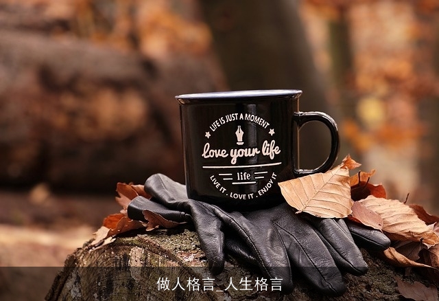 做人格言_人生格言