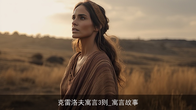 克雷洛夫寓言3则_寓言故事