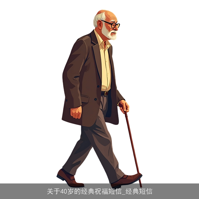 关于40岁的经典祝福短信_经典短信