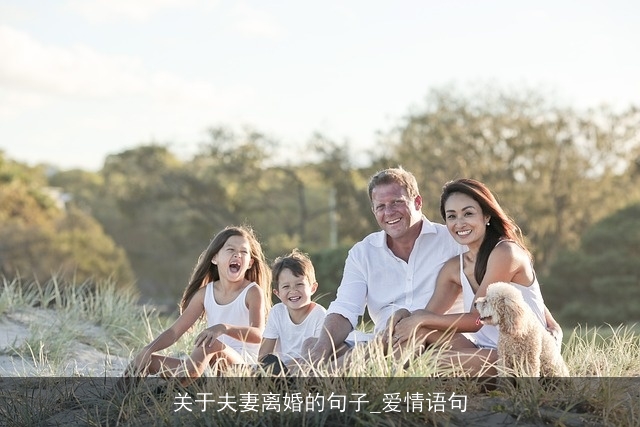 关于夫妻离婚的句子_爱情语句