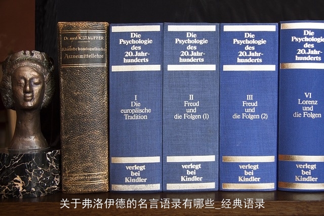 关于弗洛伊德的名言语录有哪些_经典语录