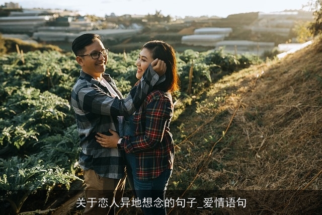 关于恋人异地想念的句子_爱情语句