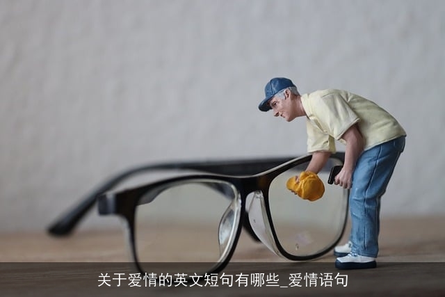关于爱情的英文短句有哪些_爱情语句