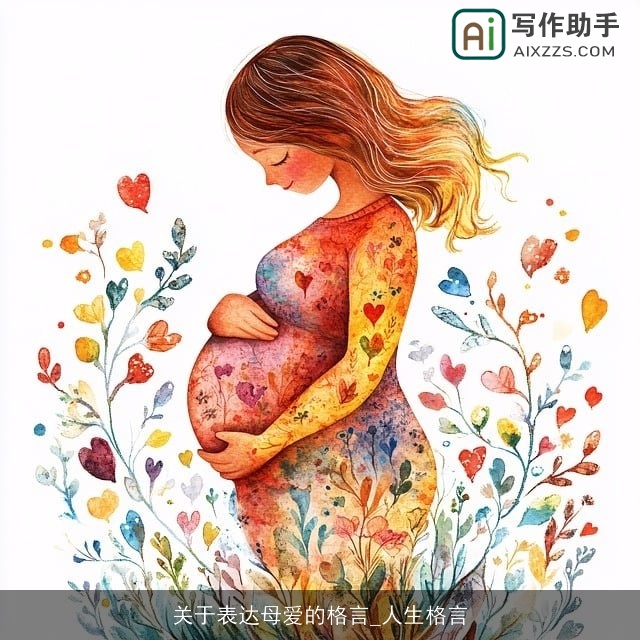 关于表达母爱的格言_人生格言