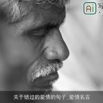 关于错过的爱情的句子_爱情名言