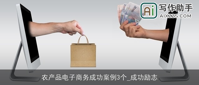 农产品电子商务成功案例3个_成功励志