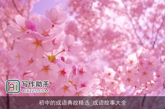 初中的成语典故精选_成语故事大全