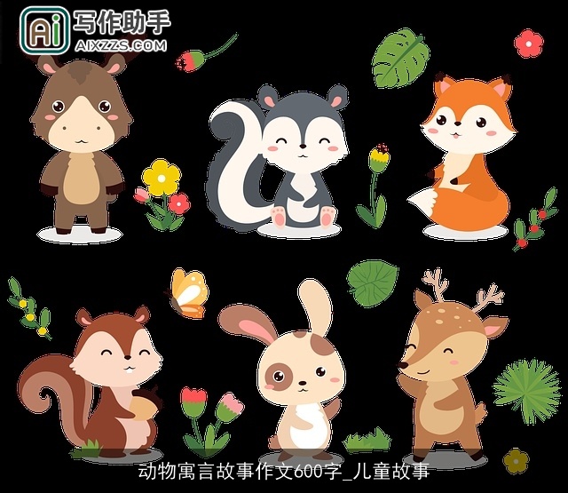 动物寓言故事作文600字_儿童故事