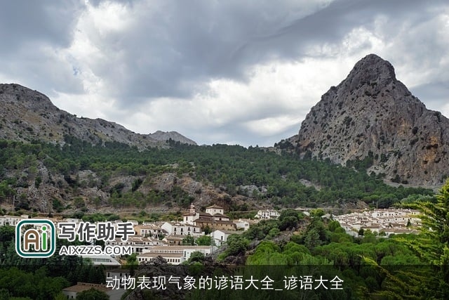 动物表现气象的谚语大全_谚语大全