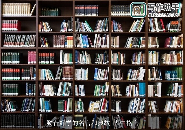 勤奋好学的名言和典故_人生格言