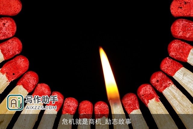 危机就是商机_励志故事