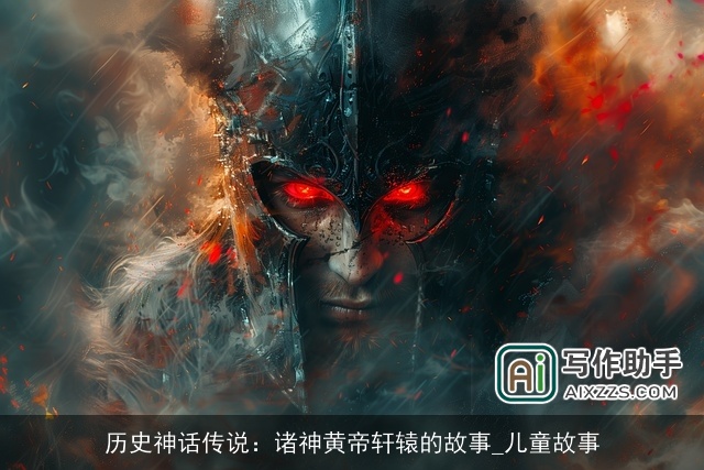 历史神话传说：诸神黄帝轩辕的故事_儿童故事