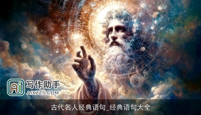 古代名人经典语句_经典语句大全