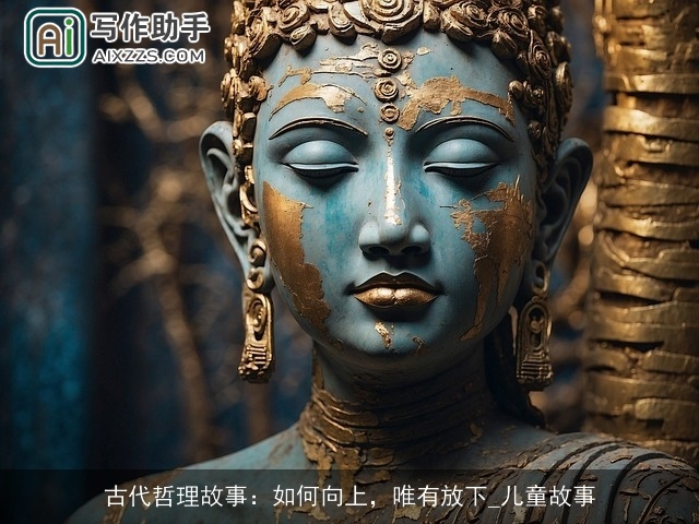 古代哲理故事：如何向上，唯有放下_儿童故事