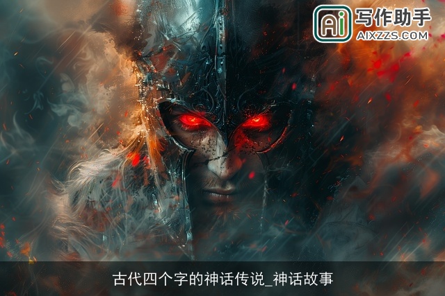 古代四个字的神话传说_神话故事