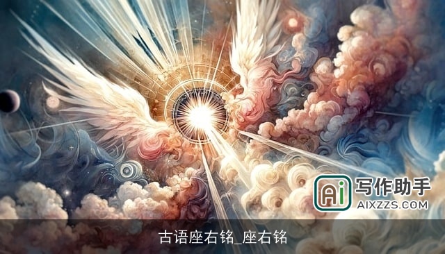 古语座右铭_座右铭