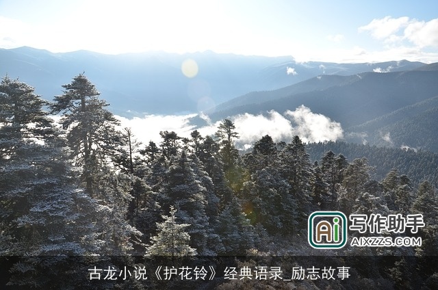 古龙小说《护花铃》经典语录_励志故事