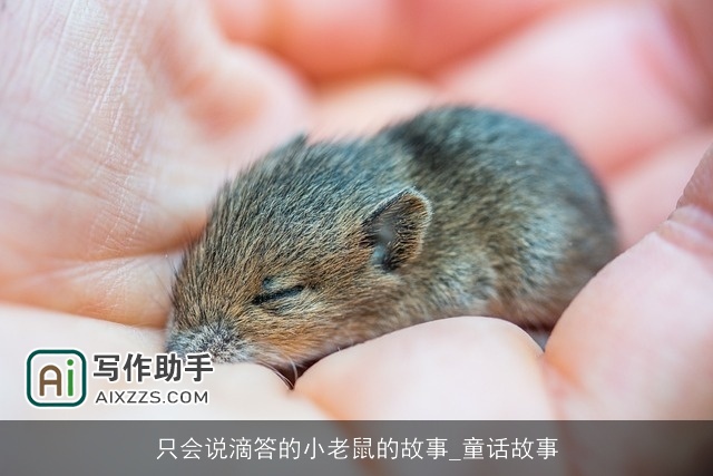 只会说滴答的小老鼠的故事_童话故事